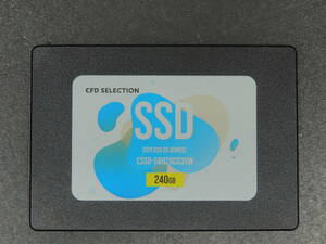 【検品済み/使用40時間】CFD SELECTION SSD 240GB CSSD-S6H2GCG3VW 管理:チ-760