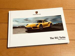 ◆◆◆『新品』 ポルシェ 991型 911 Turbo ターボ◆◆日本語版 厚口カタログ 2017年9月発行◆◆◆