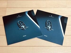 ***[ new goods ] MASERATI Maserati Ghibli ** Japanese edition thickness . catalog set 2018 year of model ***