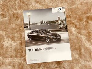 ◆◆◆『新品』F01 BMW 7シリーズ 後期型◆◆厚口カタログ 2014年8月発行◆◆◆
