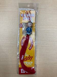 非売品EDWIN エドウィン オリジナル フィギュア 携帯 Eddy ストラップ 人形 コレクション マスコット キャラクター ディスプレイ オブジェ