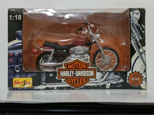  MAISTO マイスト1/18 HARLEY DAVIDSON XL 1200C SPORTSTER 1200 CUSTOM ハーレー ダビッドソン