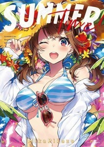 「SUMMER TIME!」 MikaPikaZo 同人誌 イラスト集/ Ａ４ 44p 輝夜月　ピンキーポップヘップバーン Vtuber