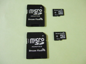 【メーカー各種】　SDHC Class6　microSDHCカード　4GB、8GB　2種