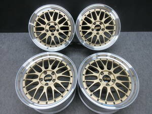 BBS LM 人気のゴールド HONDA ホンダ NSX 専用サイズ 17.18インチ 美品 NA1 NA2 S200 ACURA S200 NSX-R