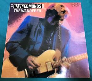 12”●The Dave Edmunds Band / The Wanderer EUROPEオリジナル盤 Arista 108 899 PUB ROCK パブロック