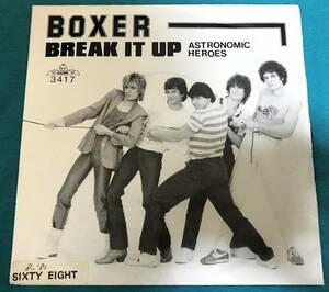 7”●Boxer / Break It Up HOLLANDオリジナル盤 Killroy 3417 ベルギー産ポップ・レゲエ「Break It Up」収録