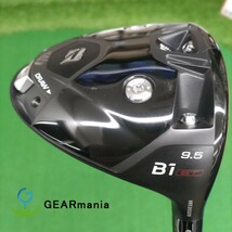 ブリヂストン B1 ST ドライバー 9.5° ベンタスBS 6 ヘッドカバー付_画像2