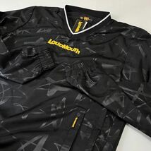 ★特価品★LOUDMOUTH　ラウドマウス メンズ 2WAY Vネックプルオーバー ブラック≪サイズL≫_画像2