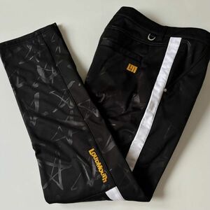 ★新品・正規品★【LOUDMOUTH 】メンズ ボンディングロングパンツ ブラック/ 防風 /保温 BK≪サイズL≫