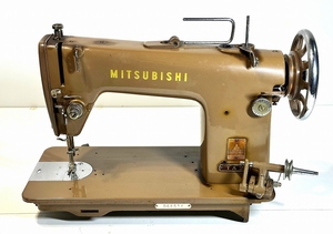 当時物/ジャンク扱い 三菱 工業/業務用ミシン MITSUBISHI TA2型、修理前提のジャンク扱い