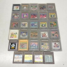 D【11-119】NINTENDO GAMEBOY ゲームボーイ / ソフト / COLOR / カセット まとめ29個セット / ジャンク_画像1