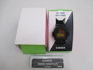 ブランド祭 時計祭 美品 コレクター放出!! CASIO カシオ G-SHOCK DW-6900SP-1JR DW6900 25周年記念モデル 箱 取説 限定品