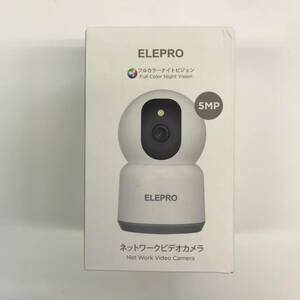 【1円オークション】 ELEPRO V9 ットカメラ 見守りカメラ フルカラーナイトビジョン PTZ 自動追尾 スマホで見れる 動体検知 TS01A000557