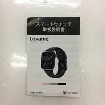 【1円オークション】 LOVAME G89PRO スマートウォッチ レディース 通話機能付き 活動量計 天気予報 消費カロリー記録 TS01A001018_画像5