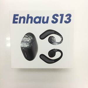 【1円オークション】 Enhau S13 ワイヤレスイヤホン bluetooth 5.3 EDR搭載 両耳 AAC/SBC 防水 マイク付き Hi-Fi音質 TS01A001121