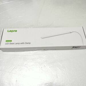 【1円オークション】 Lepro デスクライト クランプ led 目に優しい クランプライト 10段階明るさ/5W省エネ/Ra80演色/明るい TS01A001209