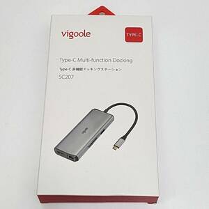 【1円オークション】Vigoole 10 in 1 USB C ハブ HDMI 4K@60Hz、USB-C ハブ Type-C マルチポートアダプタ 10Gbps Lenovo用 SI01P24