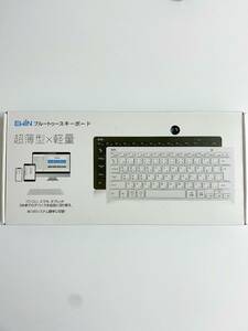 【1円オークション】Ewin キーボード ワイヤレス bluetooth 小型 日本語配列 ios android Windows mac多システム対応 ME01G10