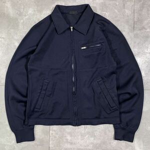 希少　COMME des GARCONS PLUS コムデギャルソンオムプリュス■AD2003 川久保玲　■ポリ縮 エステル 縮絨■ブルゾン ドリズラー ジャケット