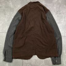 希少　COMME des GARCONS SHIRT コムデギャルソンシャツ　■90s 川久保玲　■ニット 切り替え　■ジャケット ブルゾン　■ヴィンテージ_画像2