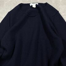 希少　COMME des GARCONS SHIRT コムデギャルソンシャツ　■川久保玲　■上下 ゲージ 切り替え　■ニット セーター　■コレクション_画像5