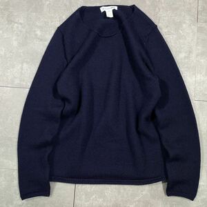 希少　COMME des GARCONS SHIRT コムデギャルソンシャツ　■川久保玲　■上下 ゲージ 切り替え　■ニット セーター　■コレクション