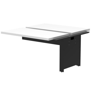 [Только корпорация] Бесплатная доставка Новая сольная бесплатная адресная стола II II W1200 × D1400 White × Black Neg RFTFT2-1214ADWH BL