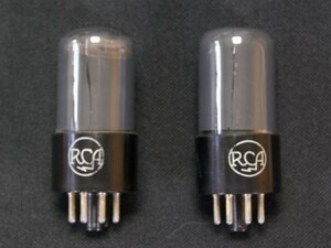 ♪♪RCA 6SN7GT スモーク管 NOS品ペア #2431、RCAビンテージ♪♪