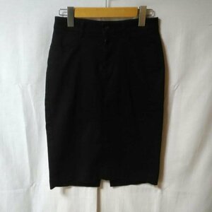 UNIQLO 表記無し ユニクロ スカート ひざ丈スカート Skirt Medium Skirt 黒 / ブラック / 10036796