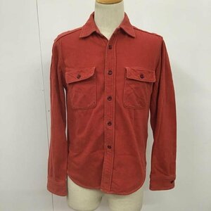 JELADO 表記無し ジェラード シャツ、ブラウス 長袖 ワークシャツ 10周年 Shirt Blouse 赤 / レッド / 10076766