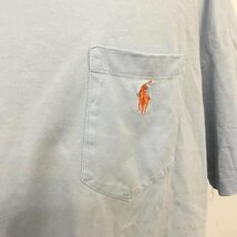 Polo by RALPH LAUREN XL ポロバイラルフローレン Tシャツ 半袖 T Shirt 水色 / ライトブルー / 10068986_画像5