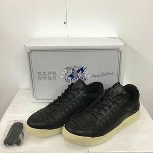 A BATHING APE 30.0cm A Bathing Ape спортивные туфли спортивные туфли FS-038 BAPE STA 30cm коробка иметь Sneakers чёрный / черный / 10081377