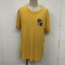 DEUS EX MACHINA M デウスエクスマキナ Tシャツ 半袖 T Shirt 黄 / イエロー / 10075002_画像1