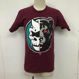 MISHKA S ミシカ Tシャツ 半袖 T Shirt えんじ / ワインレッド / 10074556