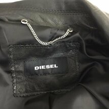 DIESEL 表記無し ディーゼル ジャケット、上着 ライダース 00E8F202 牛革 Jacket 黒 / ブラック / 10070370_画像8