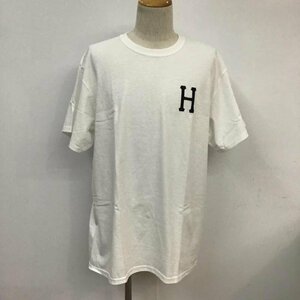 HUF L ハフ Tシャツ 半袖 クラシックHロゴ T Shirt 白 / ホワイト / 10071931