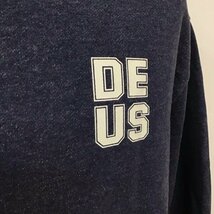 DEUS EX MACHINA M デウスエクスマキナ トレーナー 長袖 スウェット 裏起毛 プリント Sweat Sweatshirt 紺 / ネイビー / 10071252_画像4