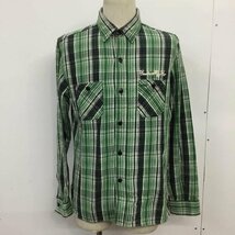 COOTIE XL クーティー シャツ、ブラウス 長袖 ワークシャツ 刺繍 Shirt Blouse 10071065_画像1