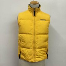 USED XL 古着 ベスト ベスト 中綿 ダウン Vest 黄 / イエロー / X 紺 / ネイビー / 10076213_画像1