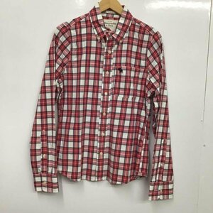 ABERCROMBIE&FITCH S アバクロンビーアンドフィッチ シャツ、ブラウス 長袖 MUSCLE ボタンダウン チェック Shirt Blouse 10072181