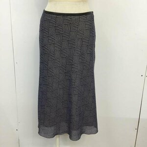 UNTITLED 4 アンタイトル スカート ひざ丈スカート Skirt Medium Skirt 紺 / ネイビー / 10068367