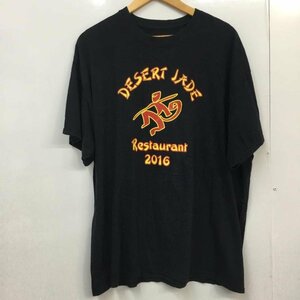 USED 表記無し 古着 Tシャツ 半袖 クルーネック プリント T Shirt 黒 / ブラック / 10058370