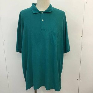 USED XXL 古着 ポロシャツ 半袖 Windridge 胸ポケット Polo Shirt 緑 / グリーン / 10058126