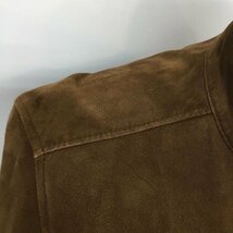 MONKEY TIME S モンキータイム ジャケット、上着 レザージャケット ラムレザー 羊革 ノーカラー ジップアップ Jacket 10047020_画像4