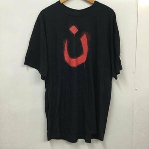 GILDAN XL ギルダン Tシャツ 半袖 クルーネック バックプリント T Shirt 黒 / ブラック / 10058341