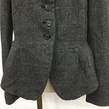 ZARA BASIC M ザラベーシック ジャケット、上着 ジャケット、ブレザー Jacket チャコールグレー / チャコールグレー / 10075843_画像8