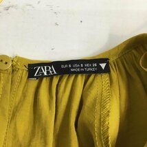 ZARA S ザラ ワンピース ミニスカート 7385 114 305 DRESS WITH BOWS One-Piece Mini Skirt Short Skirt 10070913_画像8