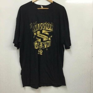 USED 表記無し 古着 Tシャツ 半袖 クルーネック プリント T Shirt 黒 / ブラック / 10058379