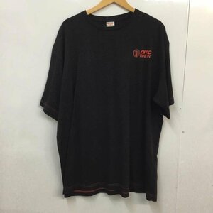 USED 表記無し 古着 Tシャツ 半袖 クルーネック ロゴ T Shirt 黒 / ブラック / 10058335